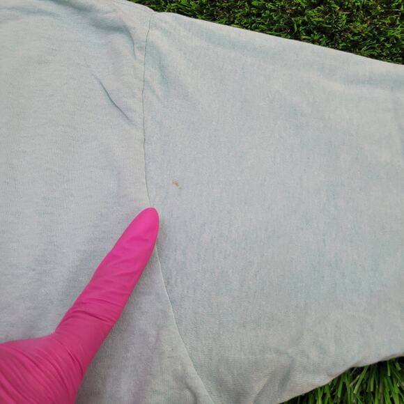 Vintage 80s Funny Mechanic Shirt Large 21x27 Faded - Picture 6 of 16